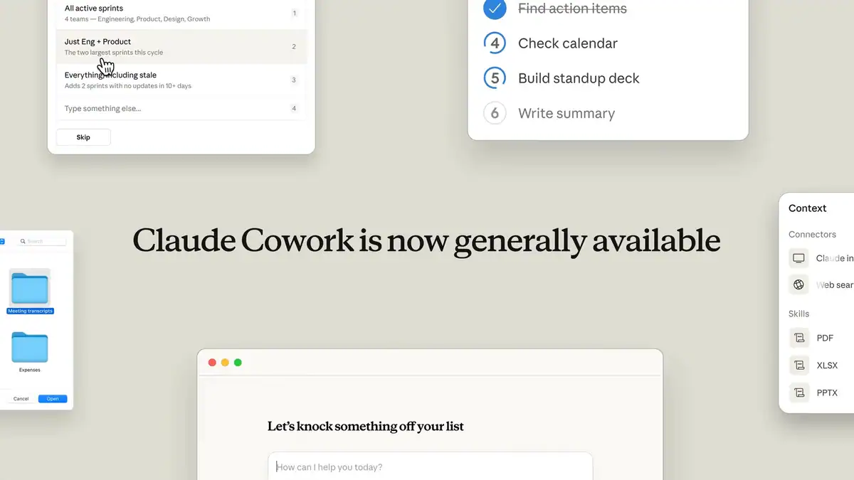 Claude devient un vrai assistant d’équipe en entreprise
