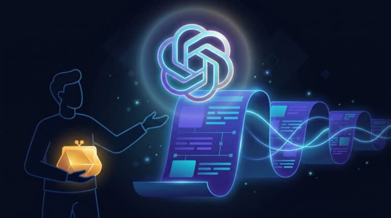 GPT-5.5 et son contexte étendu : un acheteur paie OpenAI pour accéder à un long parchemin de données