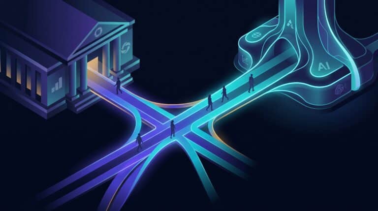 Integration IA en entreprise : pont conceptuel entre une organisation et un ecosysteme d'intelligence artificielle